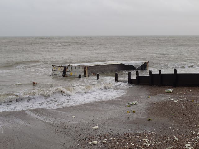 <p>16 containers went overboard from the cargo ship Baltic Klipper in December</p>