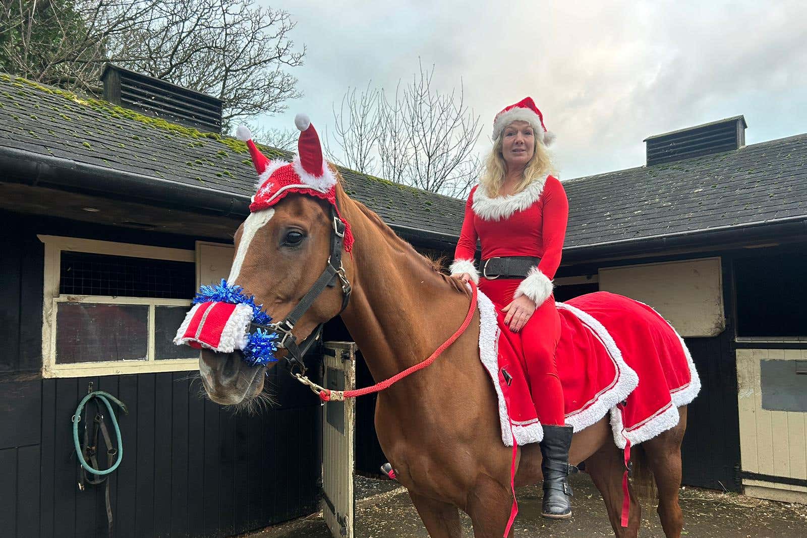 Georgie Nicholls on Thank You Ma’am (Rupert Adams/PA)