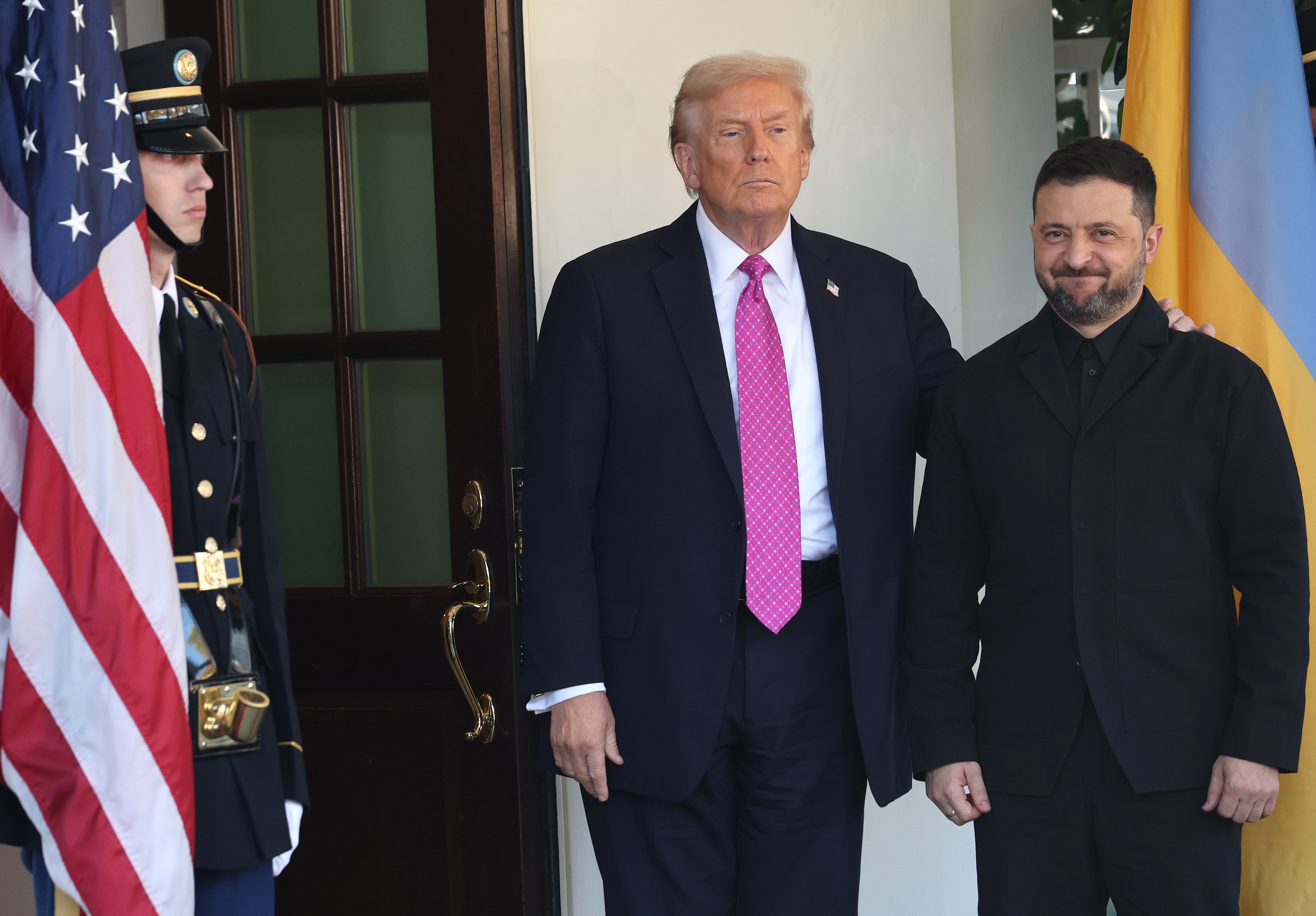 Numa nova entrevista, o presidente Donald Trump descreveu o presidente ucraniano Volodymyr Zelensky 
