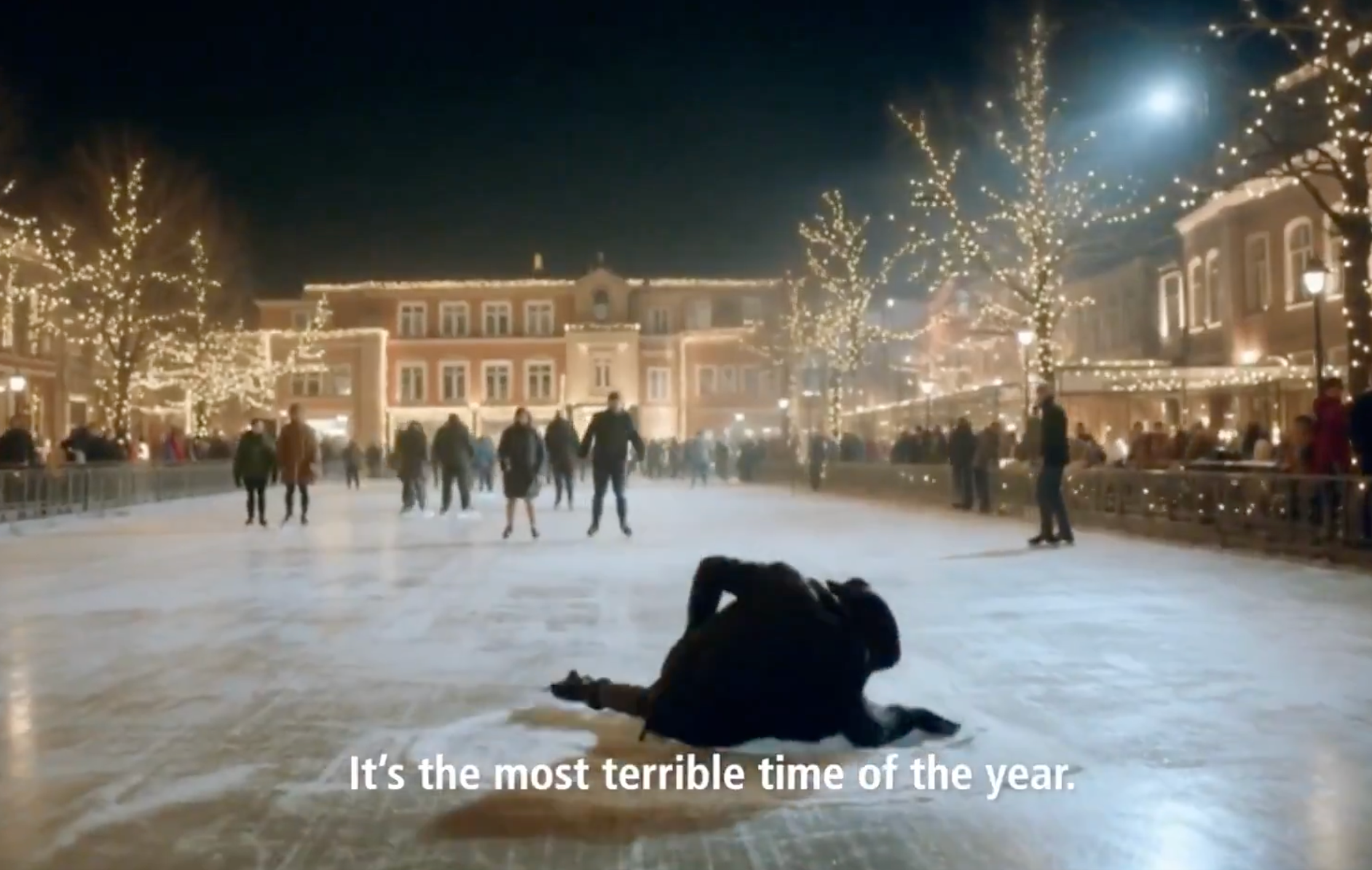 Occasionally the computer-generated nature of the ad is more obvious, with rogue body parts and other aspects becoming unnaturally twisted