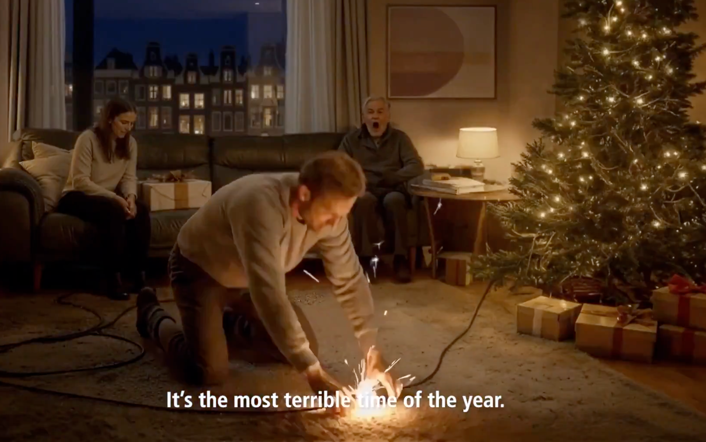 ‘Not even considering the ai slop, the messaging of the ad is literally ‘f*** christmas, f*** your family, eat mcdonald’s instead’. like what,’ wrote another social media user