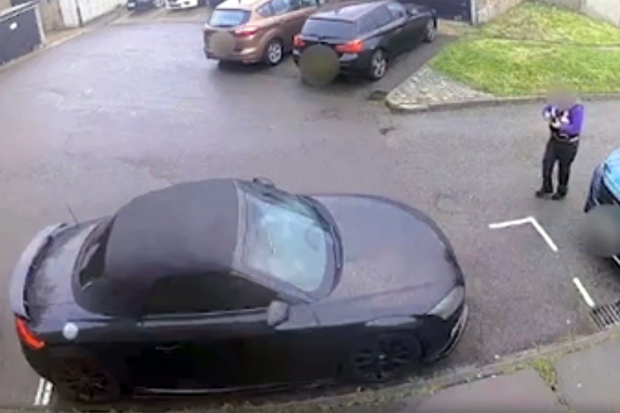 Driver gets parking tickets after disabled bay painted around his car