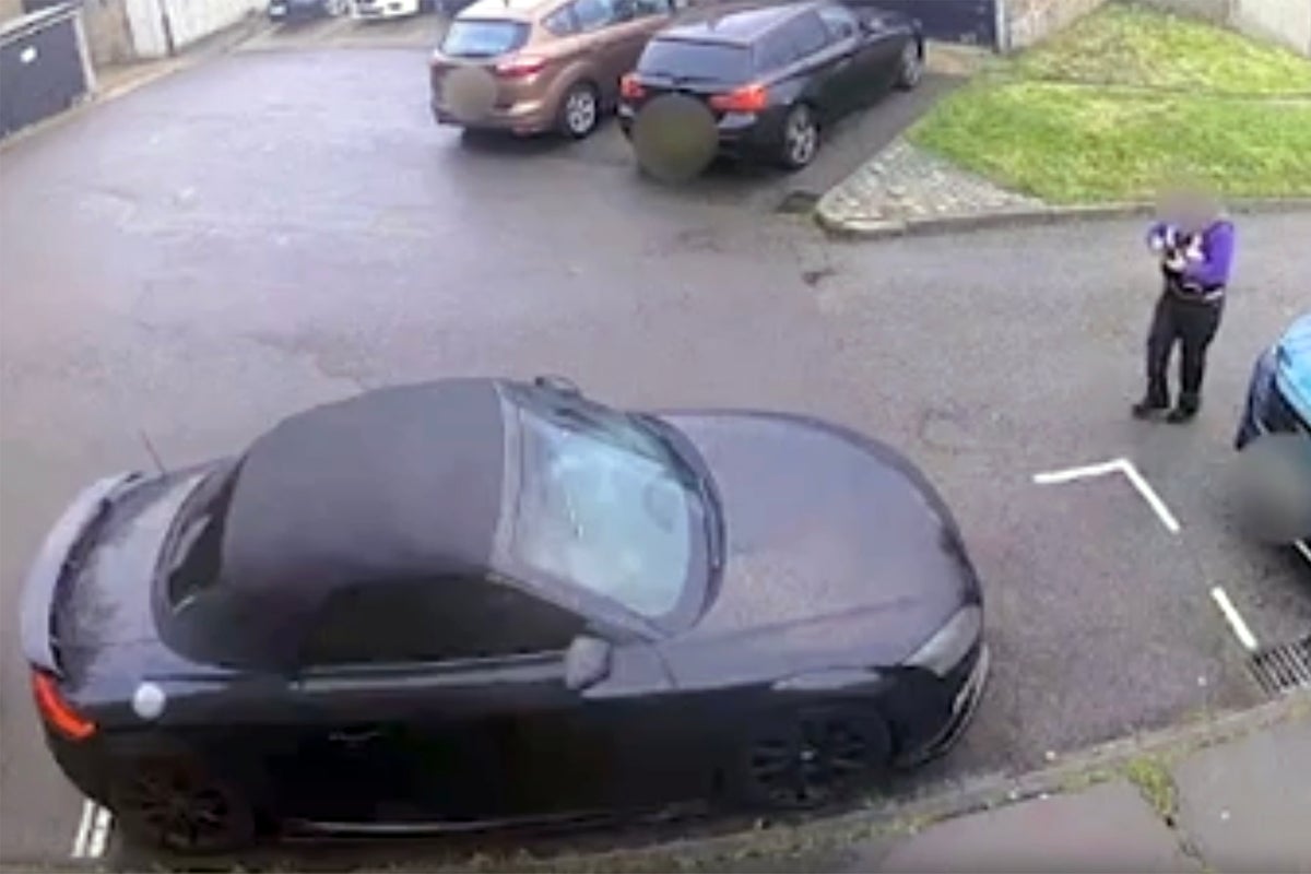 Driver gets parking tickets after disabled bay painted around his car