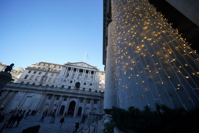 The Bank’s monetary policy committee will meet again next week (Yui Mok/PA)