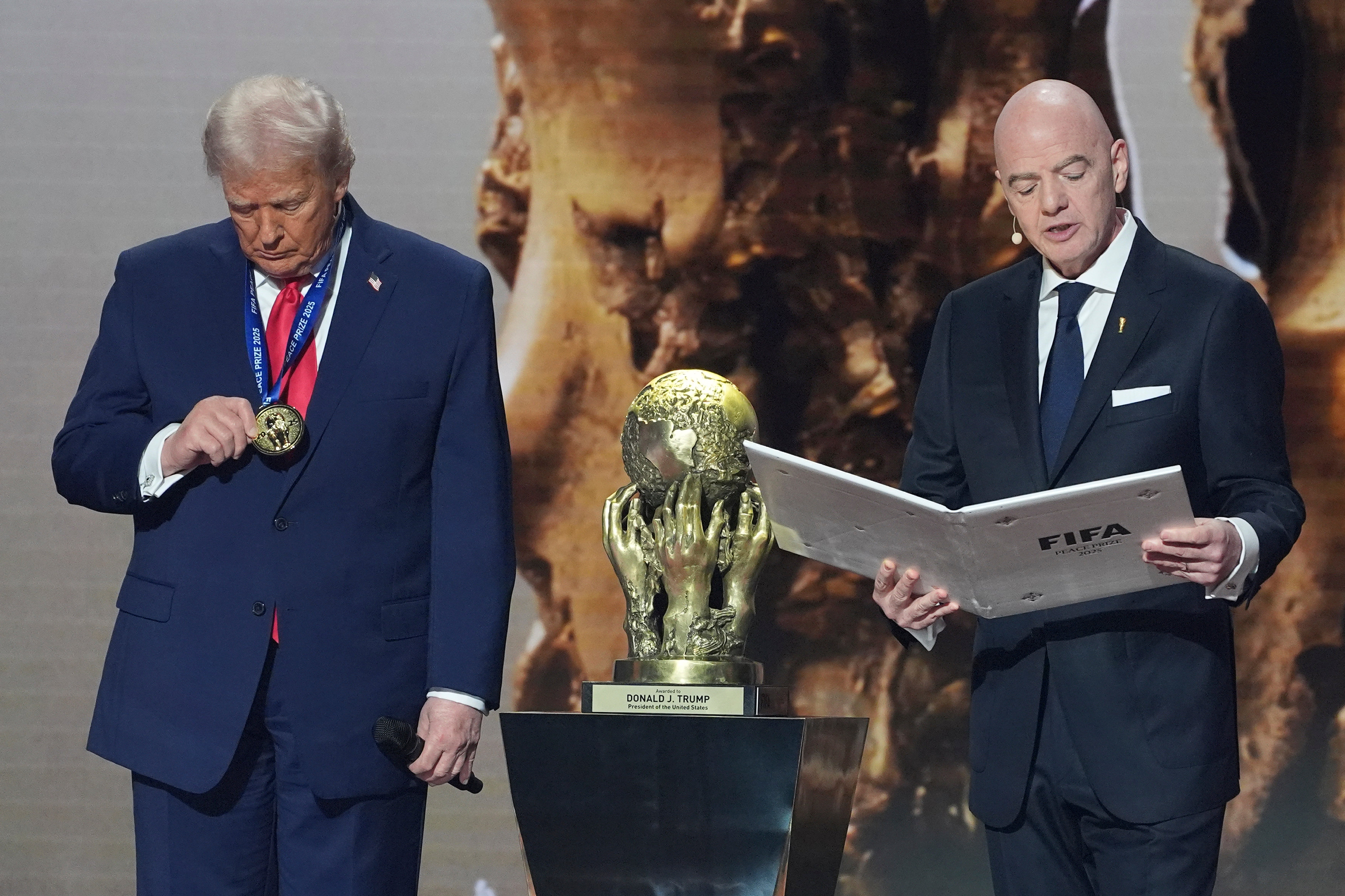 WCup Draw Soccer Trump
