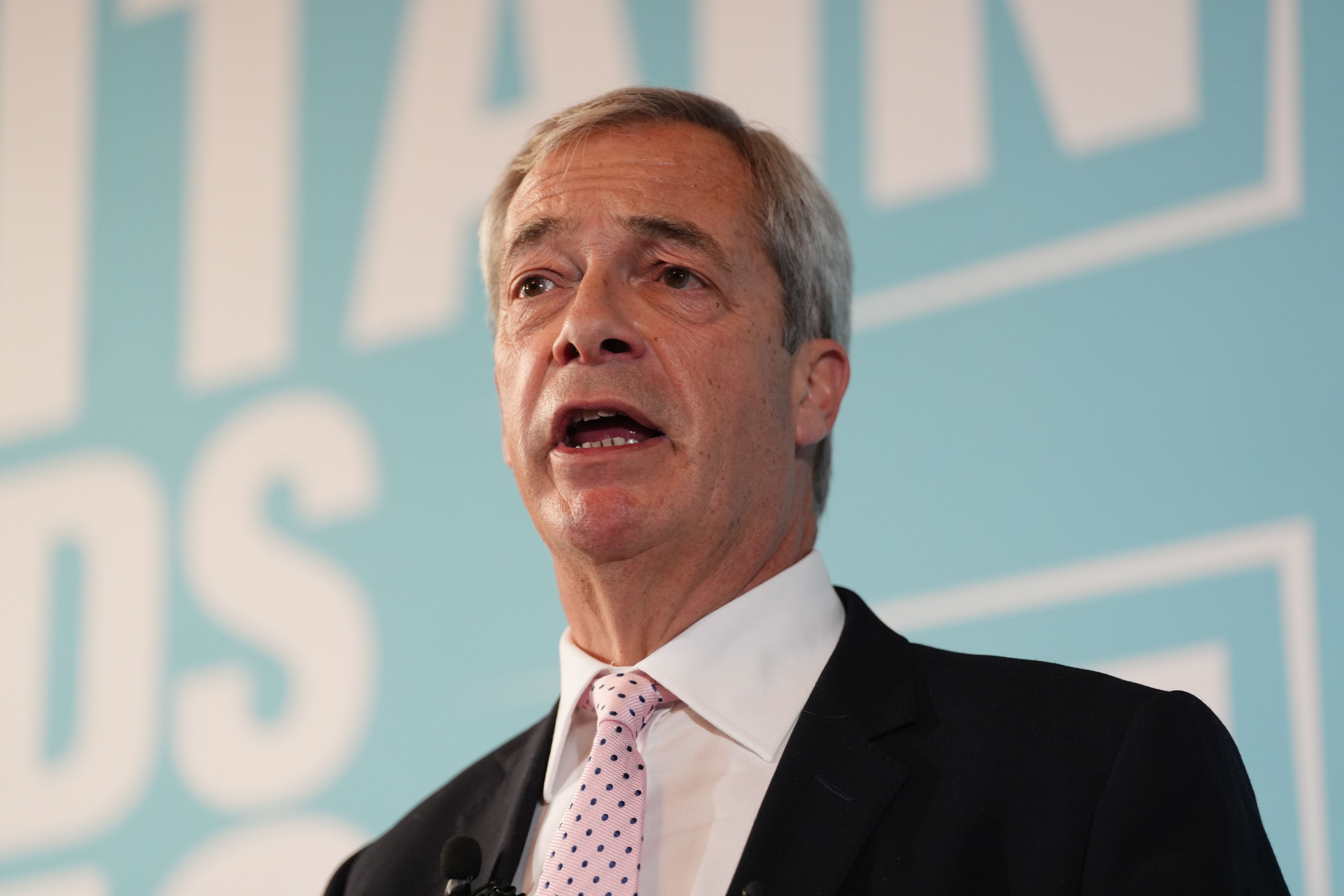 Farage has been accused of racism in the past (PA)