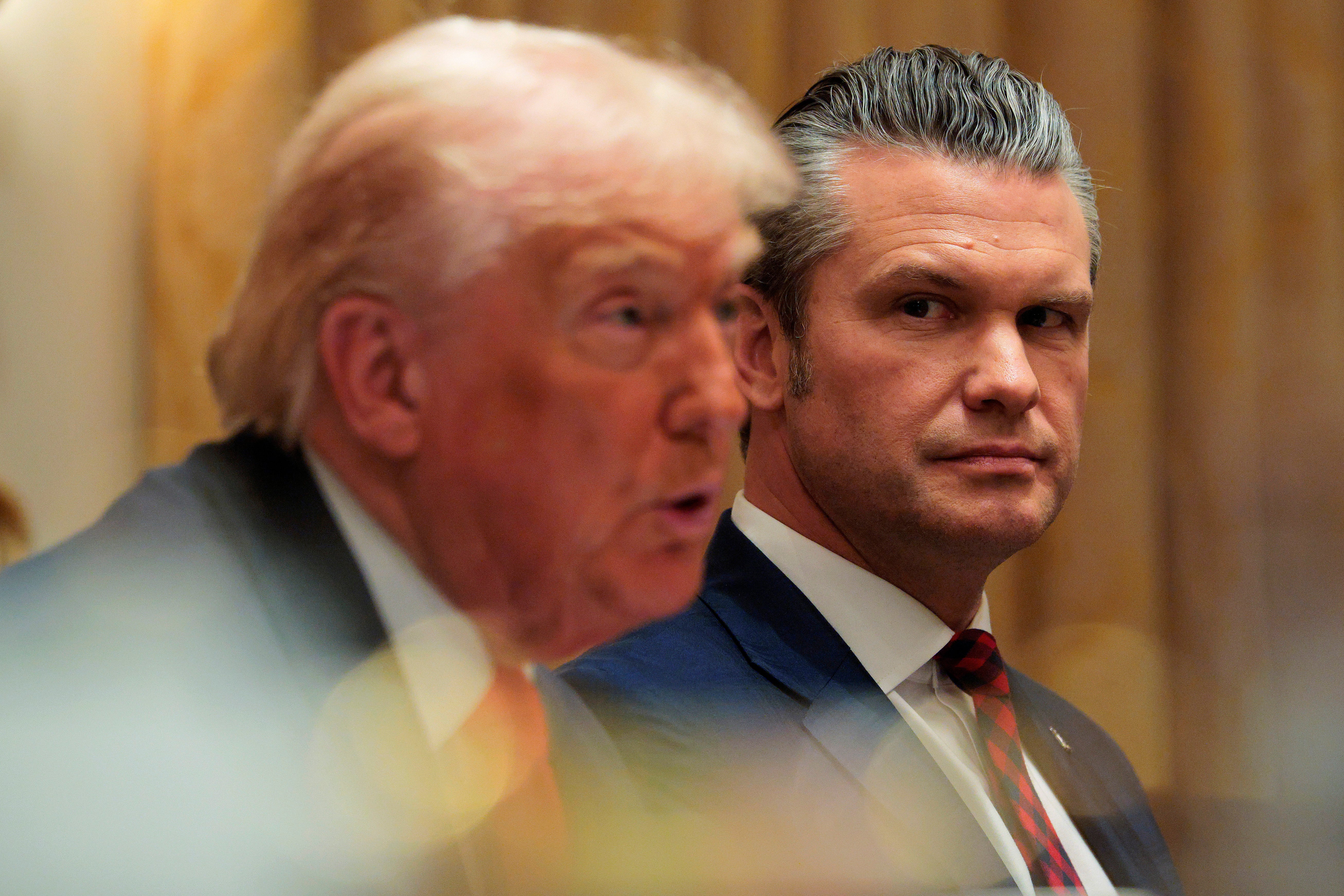 <p>Two federal appeals court judges appointed by Donald Trump are keeping in place a directive from the president and Defense Secretary Pete Hegseth that bans transgender service members from all branches of the military</p>
