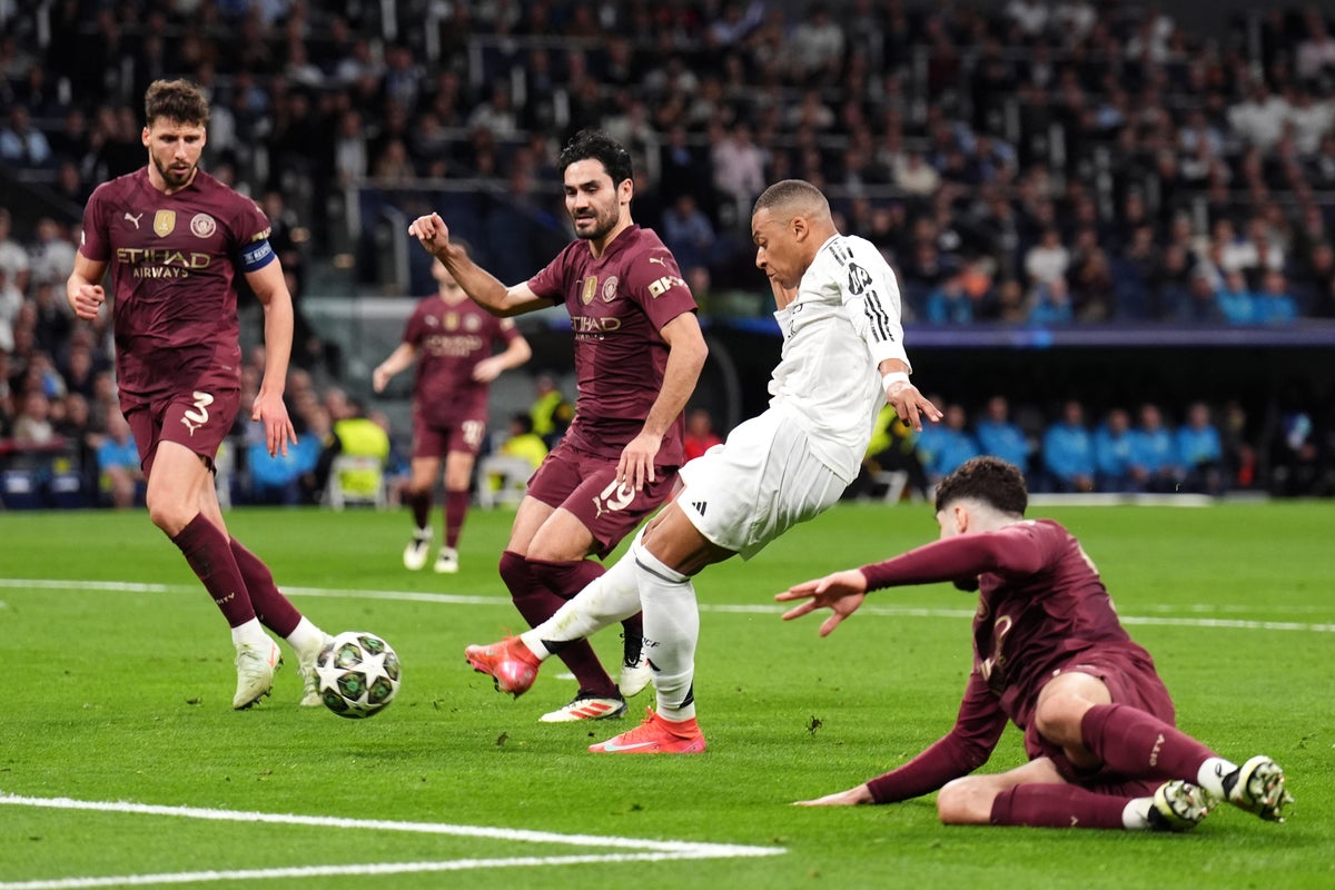 Real Madrid vs Manchester City live: Giants face off in battle for Champions League last eight spot 