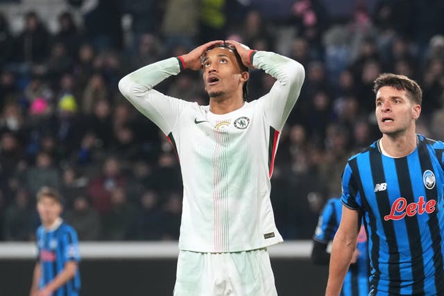 <p>Chelsea suffered a 2-1 Champions League defeat against Atalanta in Bergamo</p>