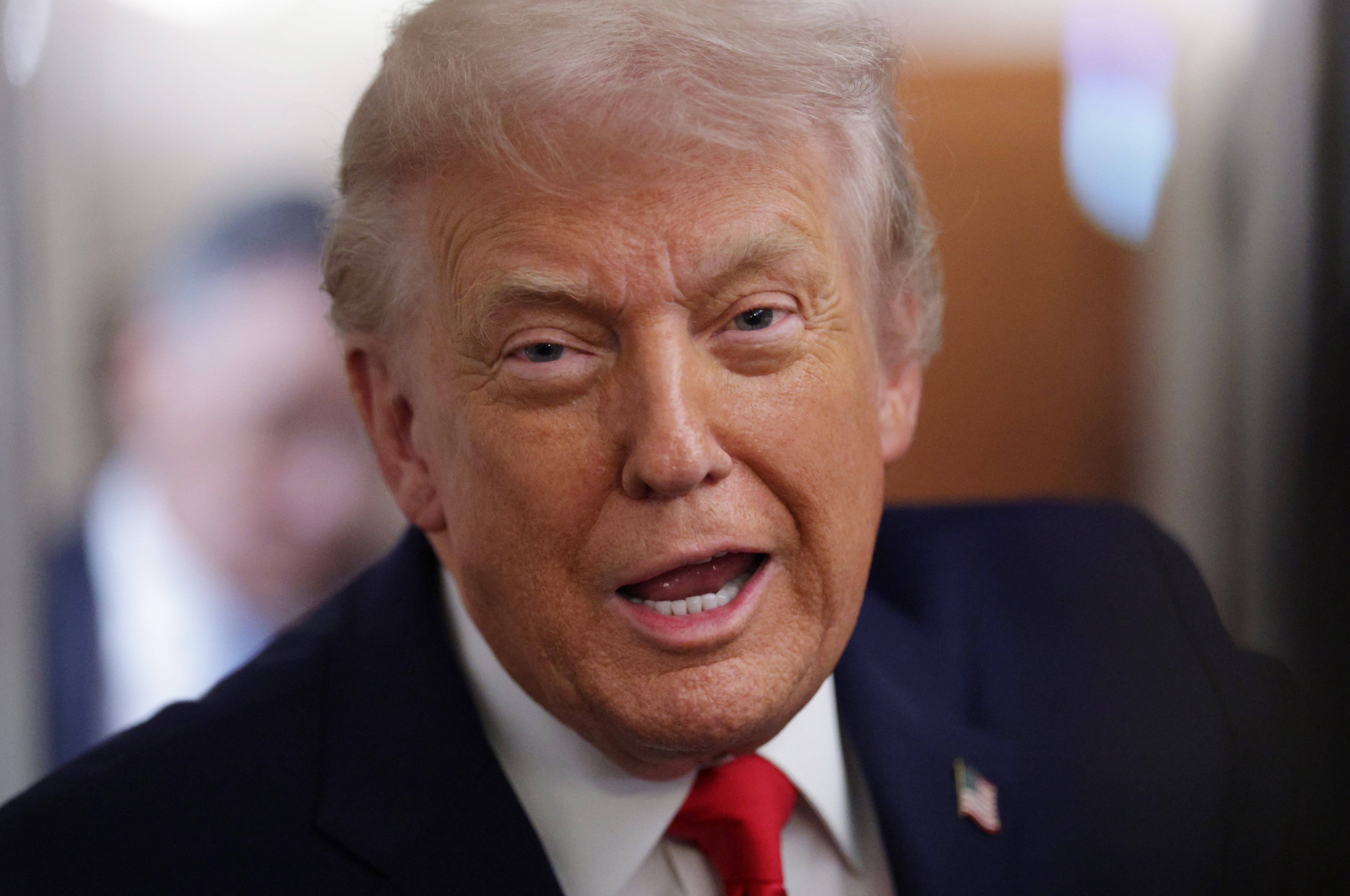 <p>Trump owns more than half of his eponymous media company, as of June</p>