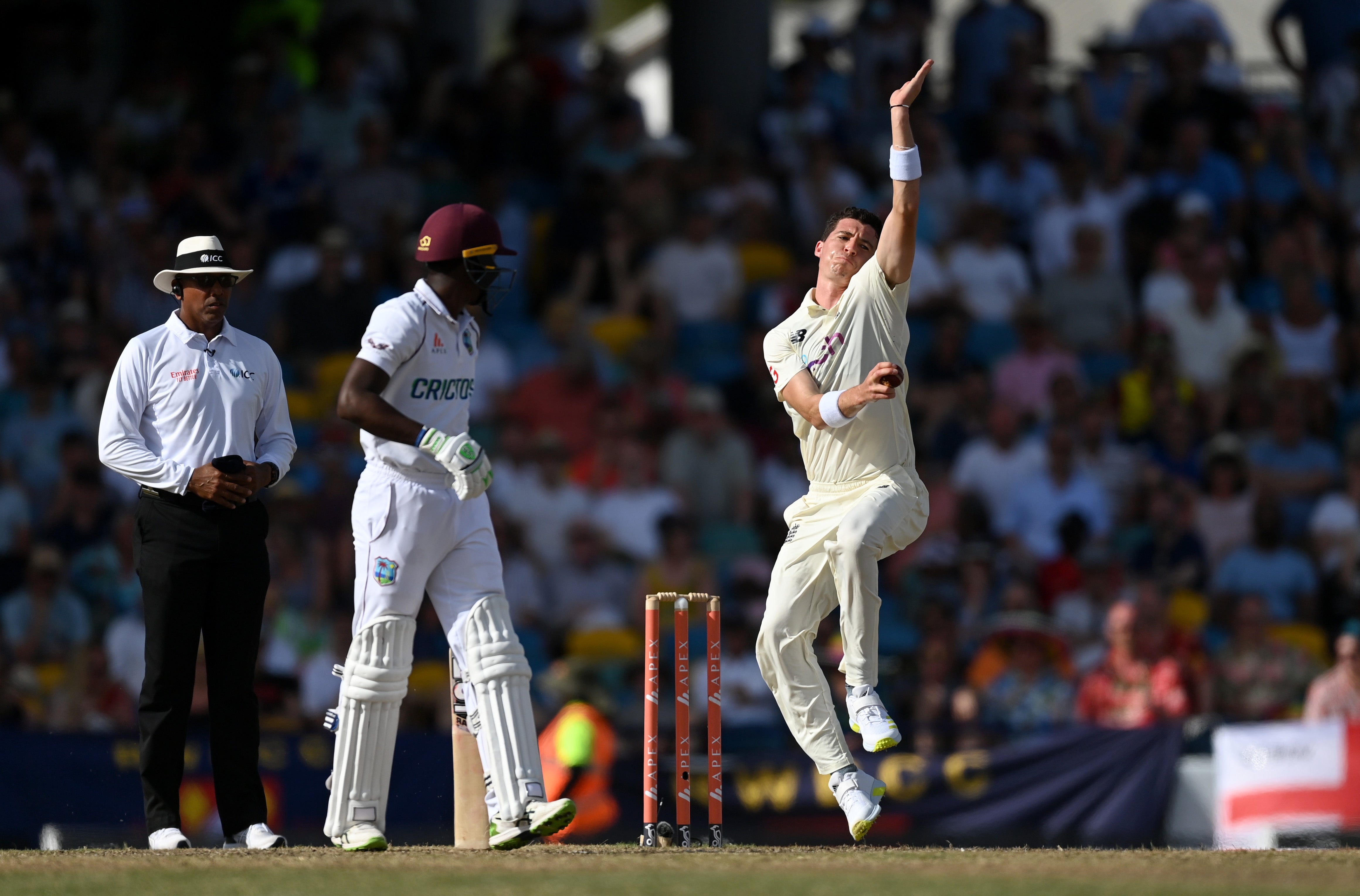 Matthew Fisher has one Test cap, earned in Barbados
