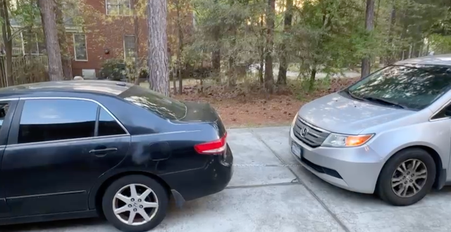 <p>Metal plates stuck together with cooking oil adhesive strong enough to tow car</p>