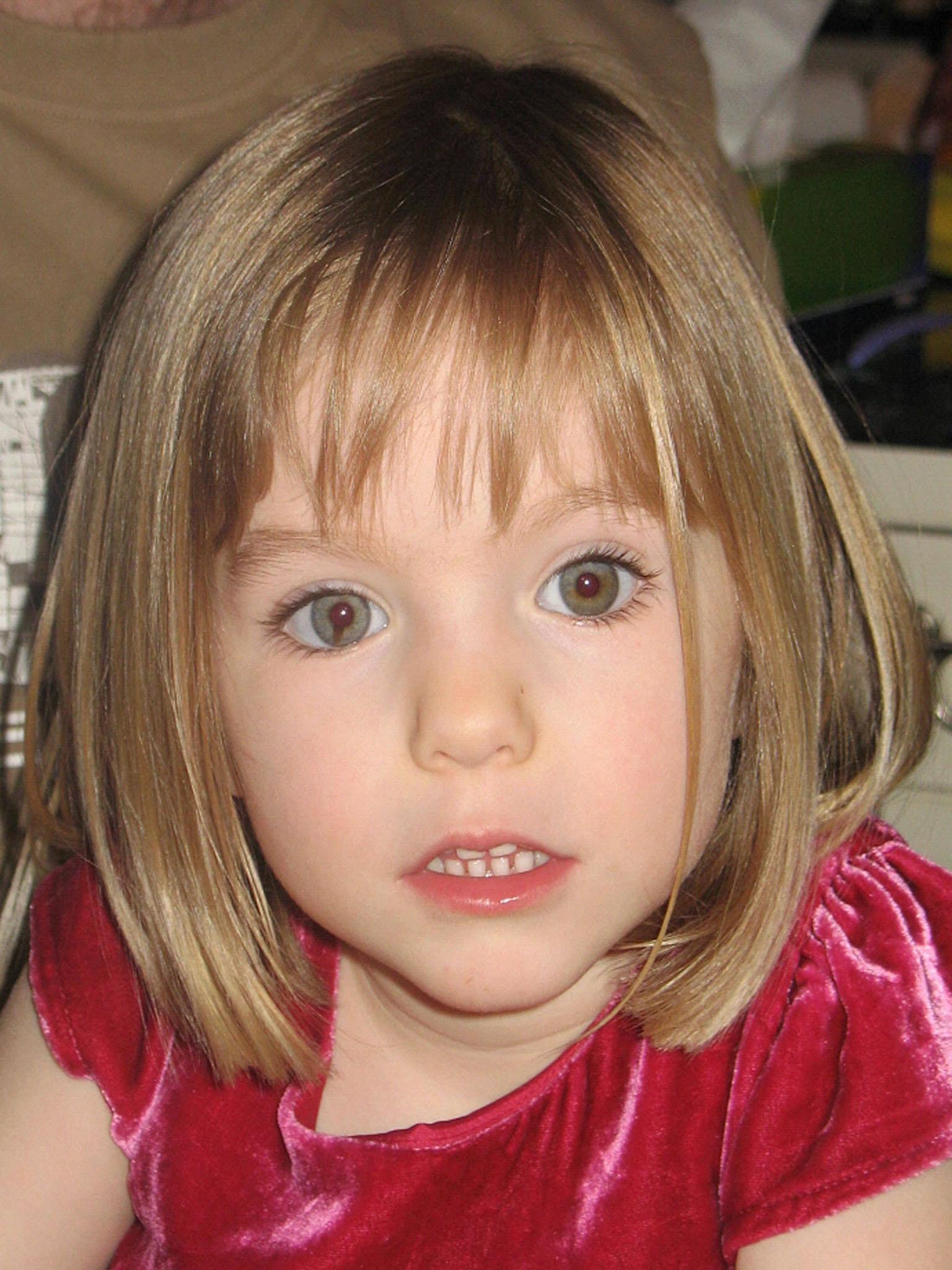 Madeleine McCann disappeared at the age of three from Praia da Luz in Portugal’s Algarve region in 2007