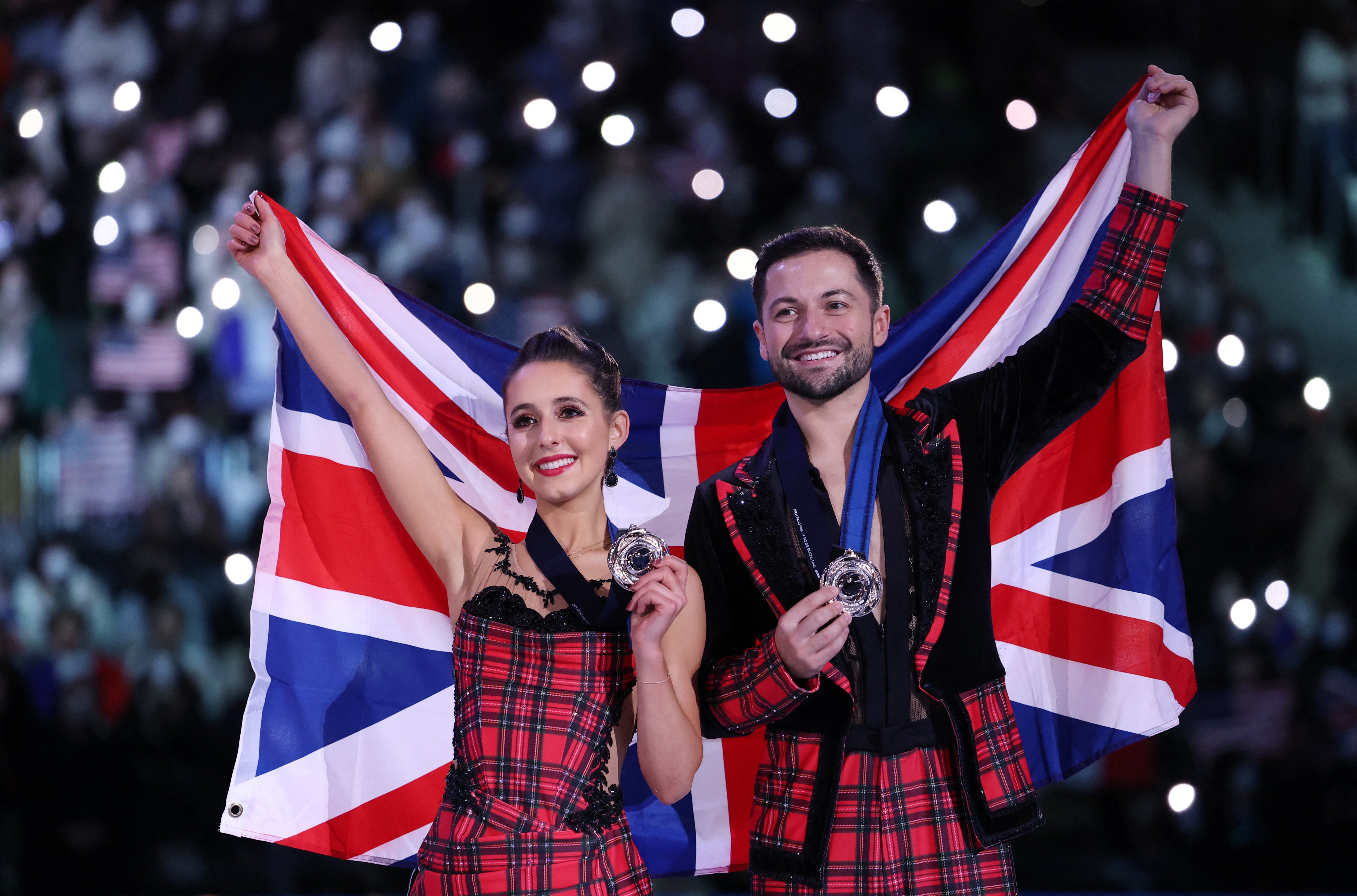<p>Lilah Fear and Lewis Gibson are among the favourites for a medal in next year's Games</p>