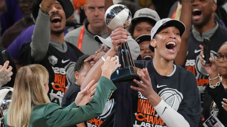 A'ja Wilson wins AP Female Athlete of the Year following historic 4th ...