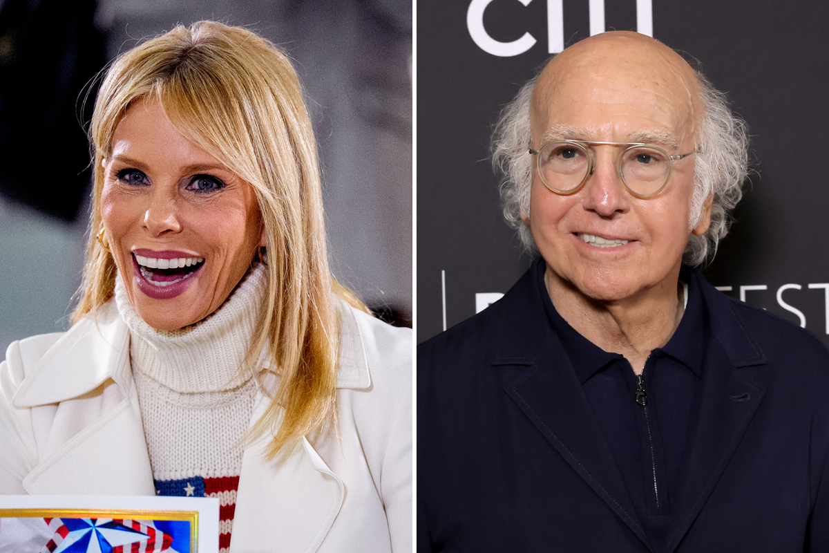 Cheryl Hines admits Larry David &lsquo;not happy about politics&rsquo; but says the pair are cordial 