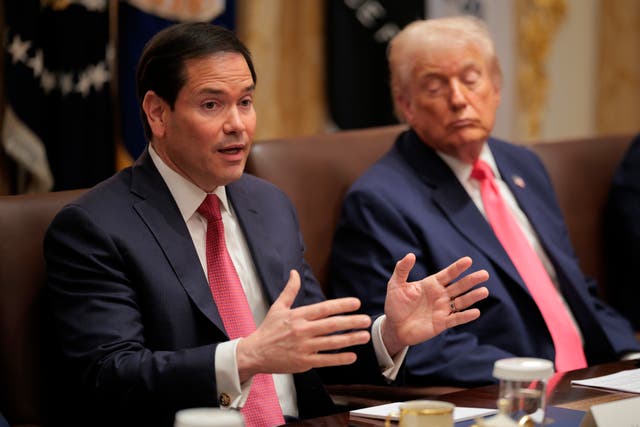 <p>State Department staffers have been ordered to use Times New Roman typeface in official communications in an effort by Secretary of State Marco Rubio to root out ‘wasteful’</p>