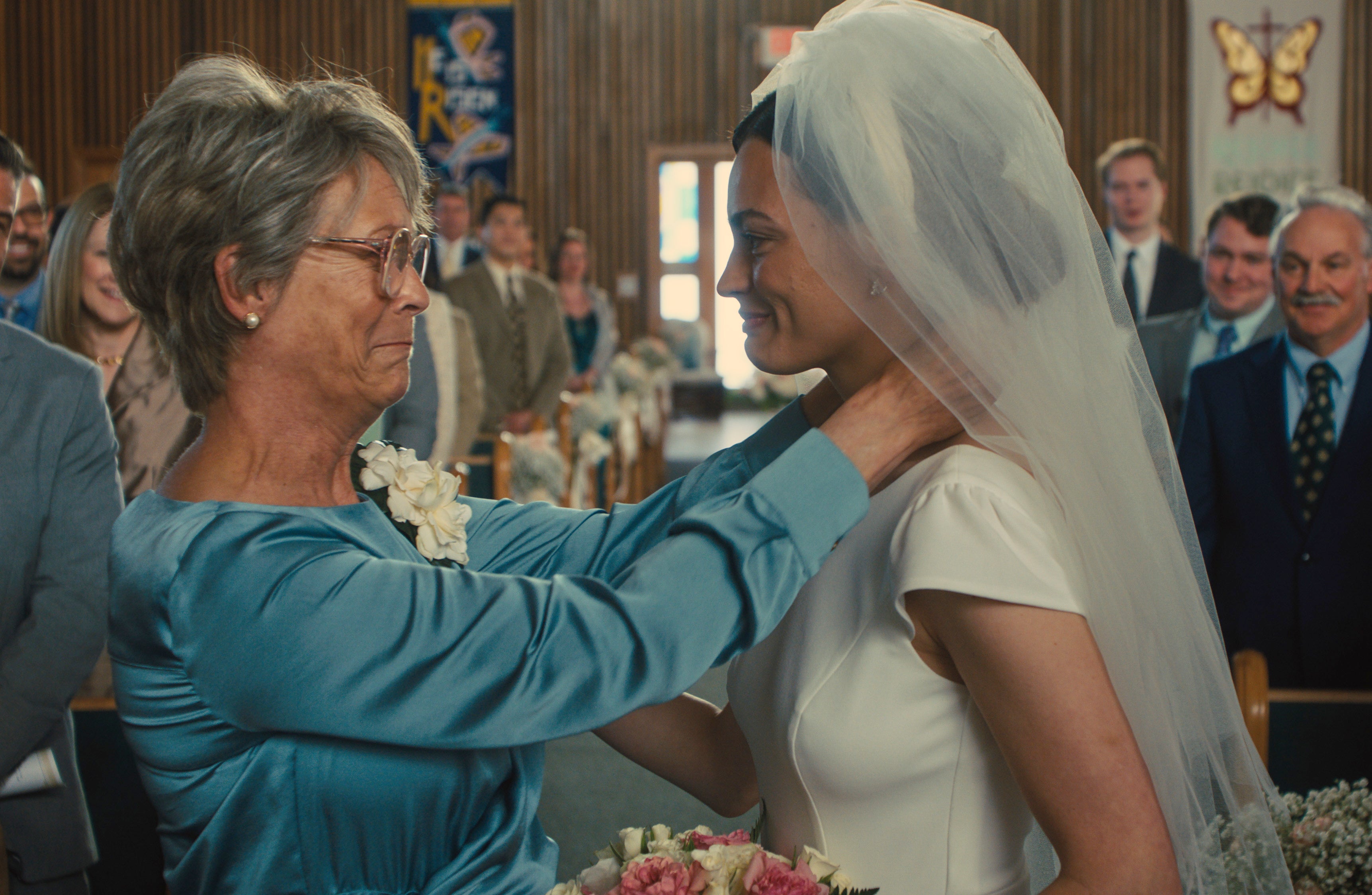 Jamie Lee Curtis and Emma Mackey in ‘Ella McCay’