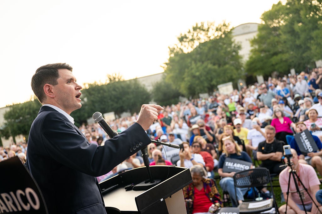 James Talarico is now Crockett's only remaining prominent primary opponent after after the withdrawal of Colin Allred