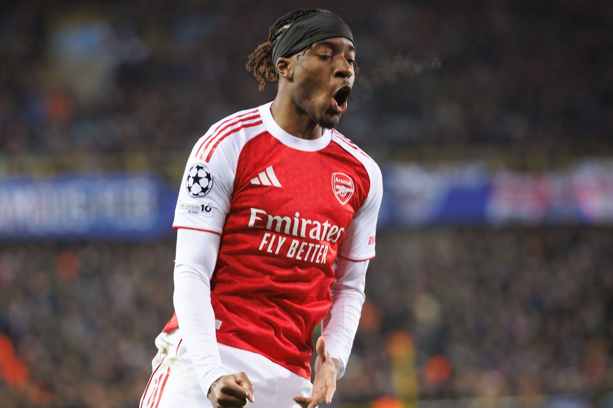 Mikel Arteta hails Noni Madueke’s ‘magic moments’ against Club Brugge