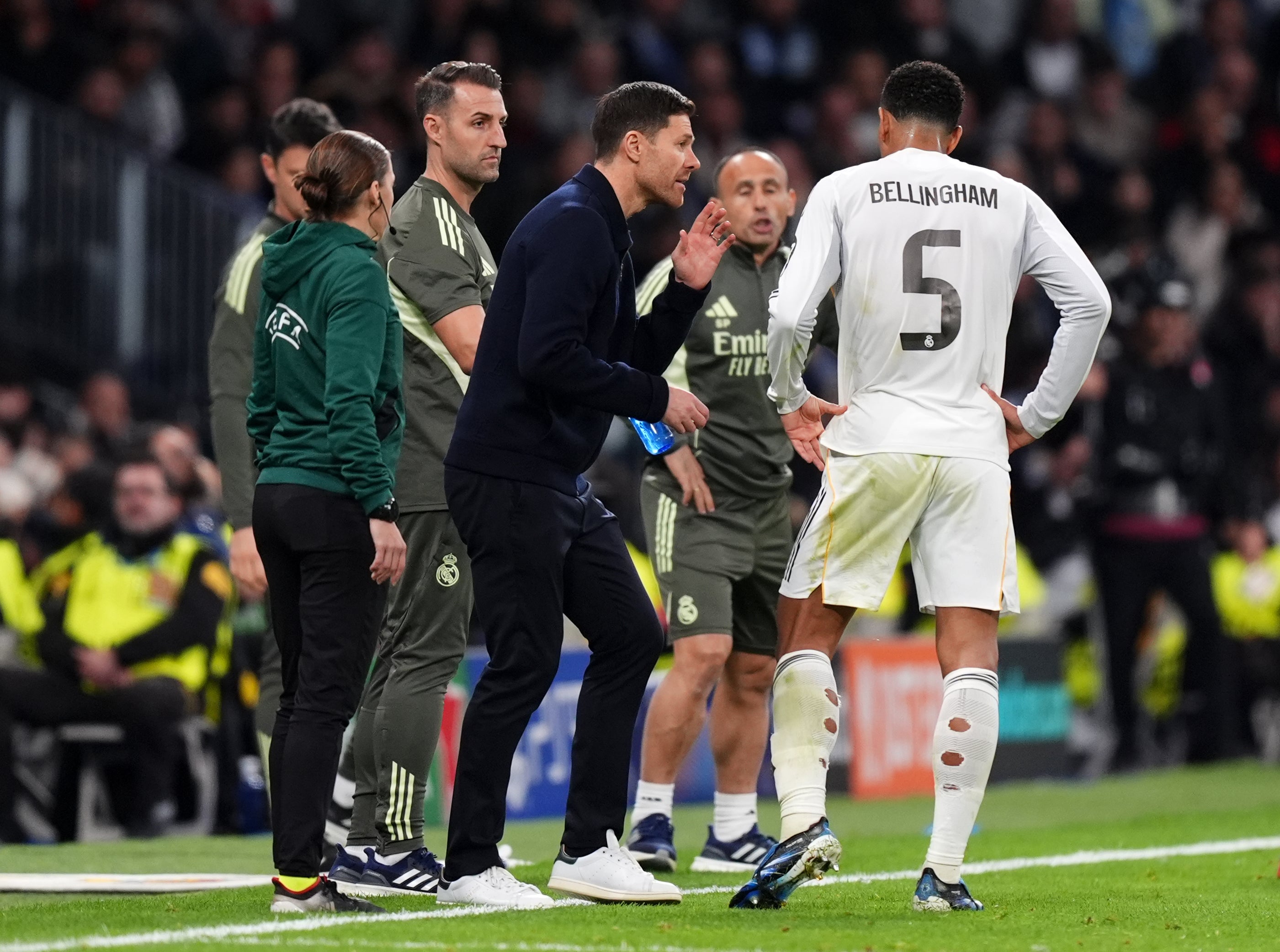 Xabi Alonso is under increasing pressure (Mike Egerton/PA)