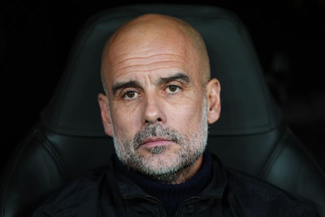 Pep Guardiola says Man City need to be better (Mike Egerton/PA)