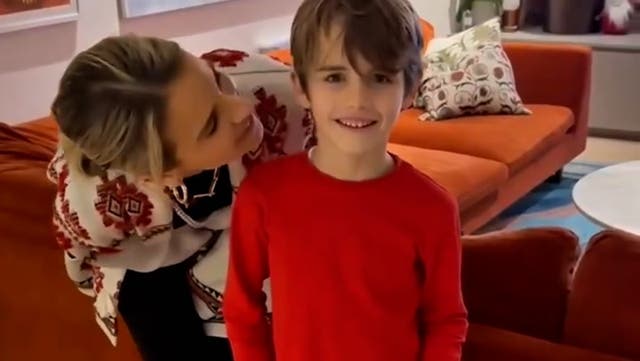 <p>I’m A Celeb star shares emotional moment she reunites with her three children after jungle stint.</p>