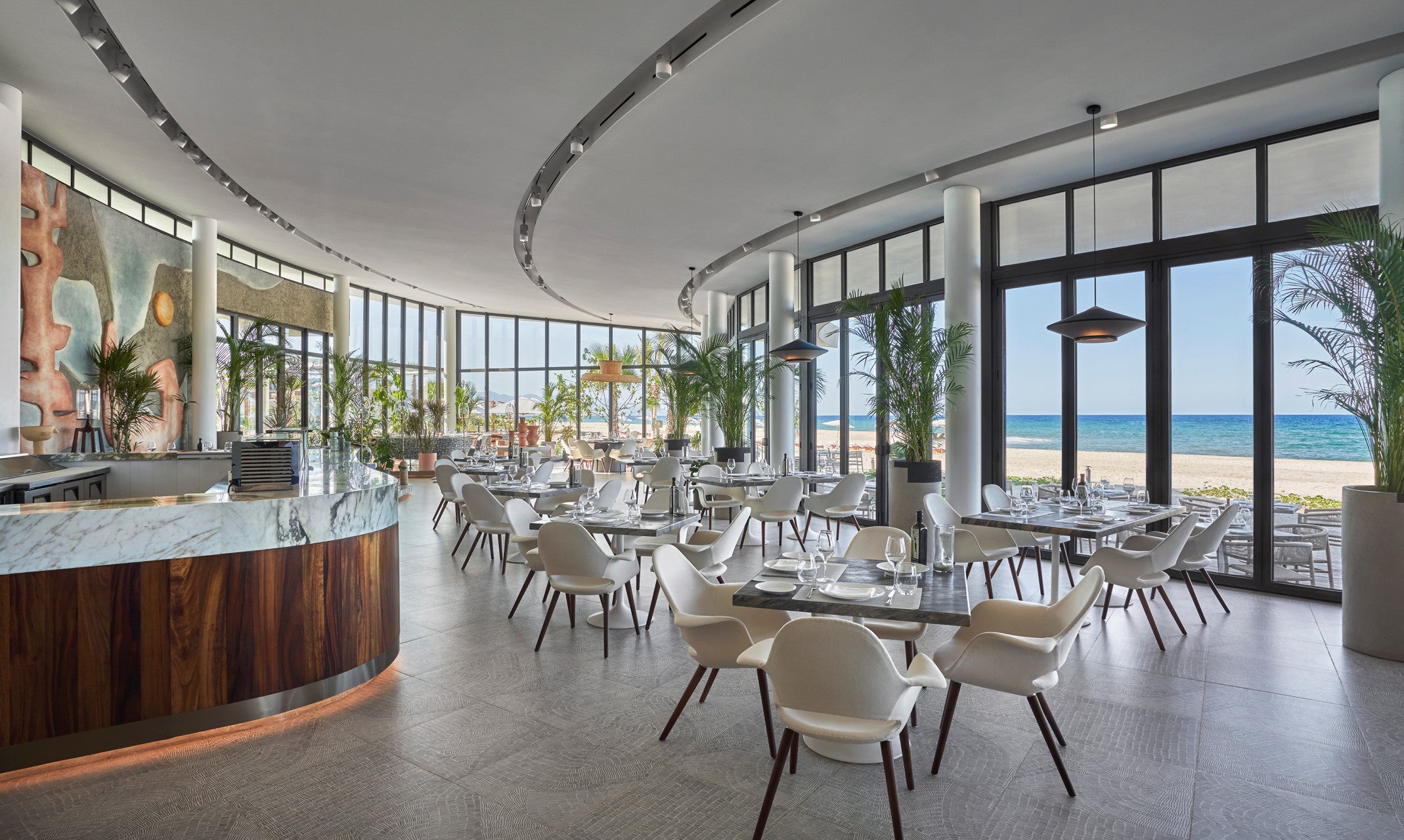 Estiatorio Milos serves fresh seafood