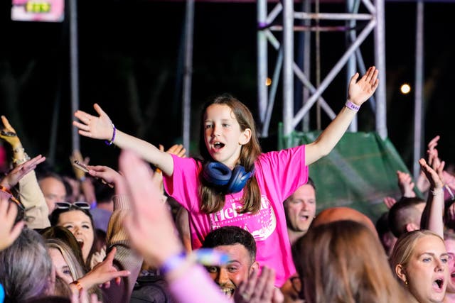 More than 17,000 tickets were sold for the 2025 HebCelt Festival (HebCelt Festival/PA)