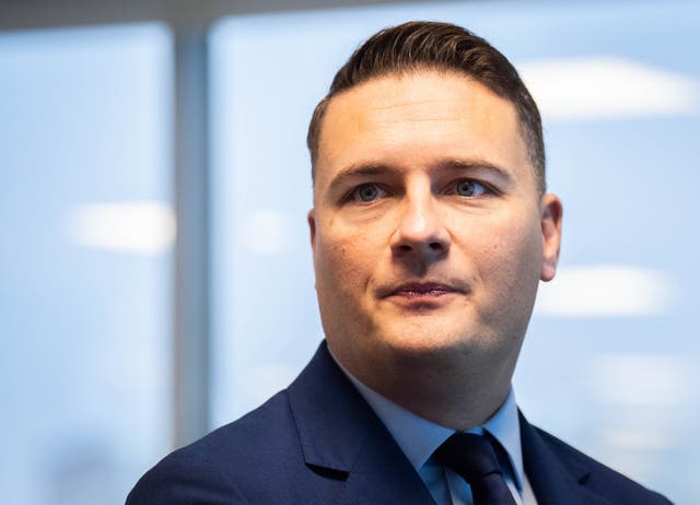 <p>Health Secretary Wes Streeting</p>