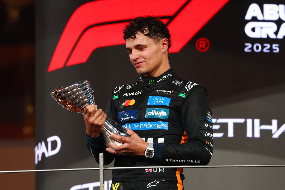 Lando Norris receives F1 world championship trophy at FIA gala in Uzbekistan – UK Times Lando Norris receives F1 world championship trophy at FIA gala in Uzbekistan – UK Times