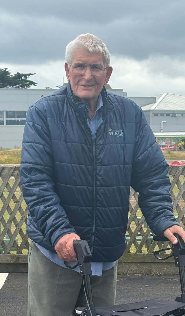 <p>Roy Marsh was fined during a walk across South Parade Car Park in Skegness </p>