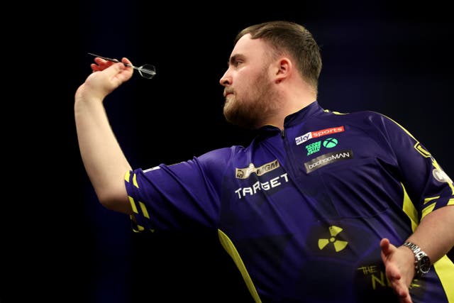 Luke Littler has significantly boosted darts’ popularity (Nigel French/PA)