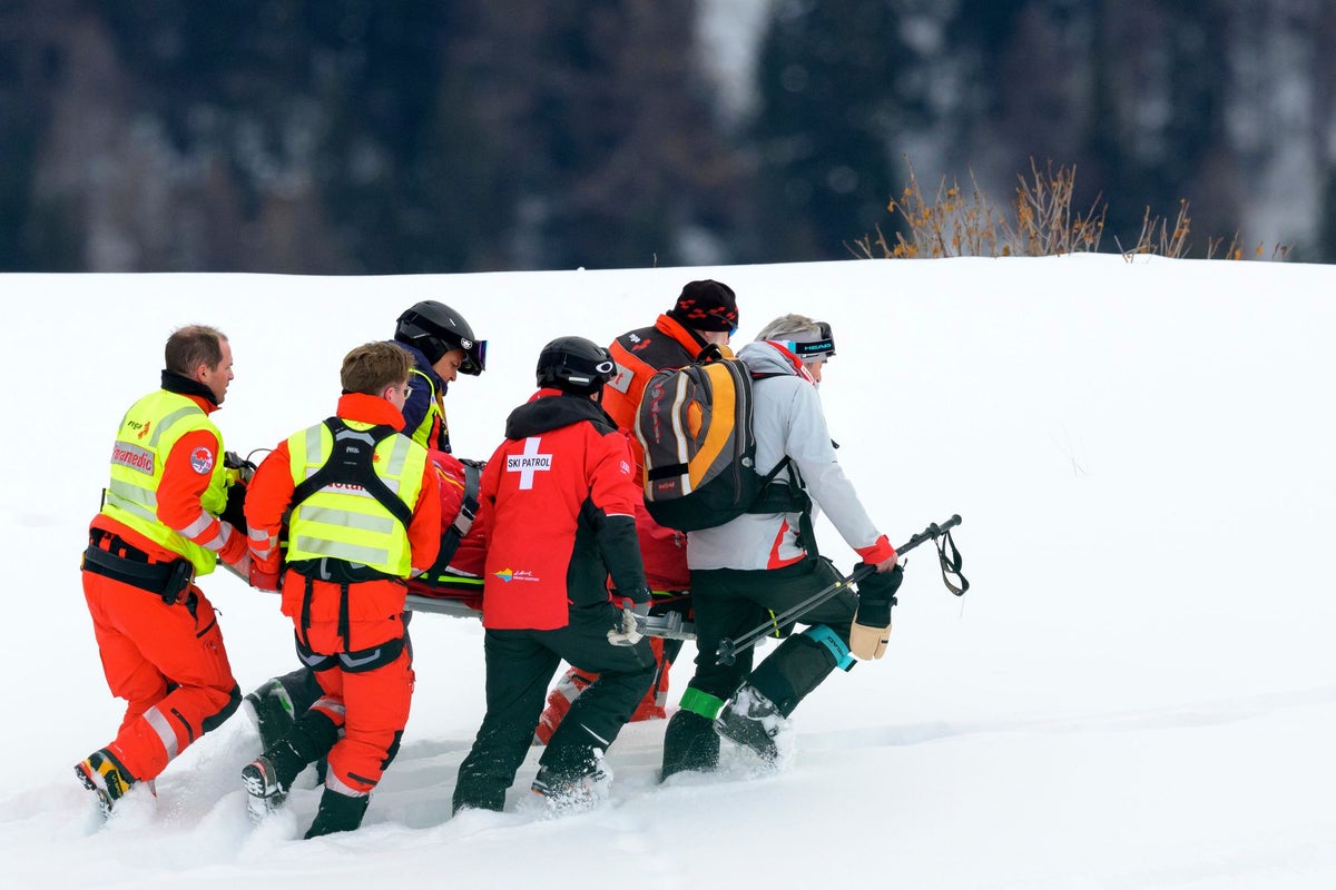 Olympic ski champion airlifted to hospital after training crash Olympic ski champion airlifted to hospital after training crash