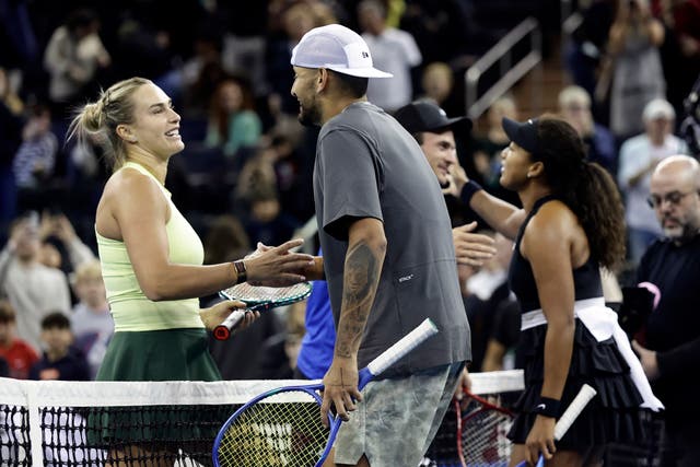 <p>The latest edition of the 'Battle of the Sexes' will be contested by Aryna Sabalenka and Nick Kyrgios</p>