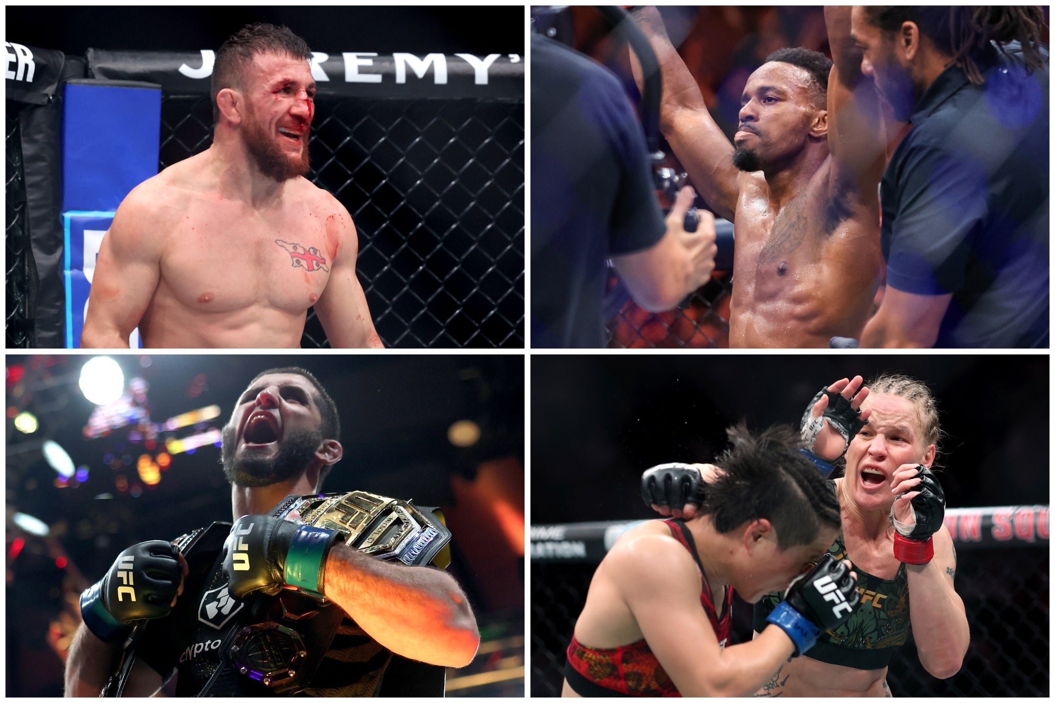 UFC 2025 awards: Best fighter, knockout, event and more