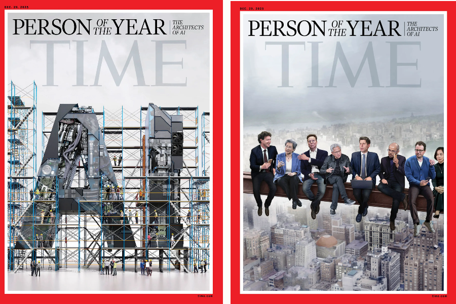 Time’s “Person of the Year” for 2025 is artificial intelligence, the magazine said Thursday, noting that this past year was when AI’s “full potential roared into view.”