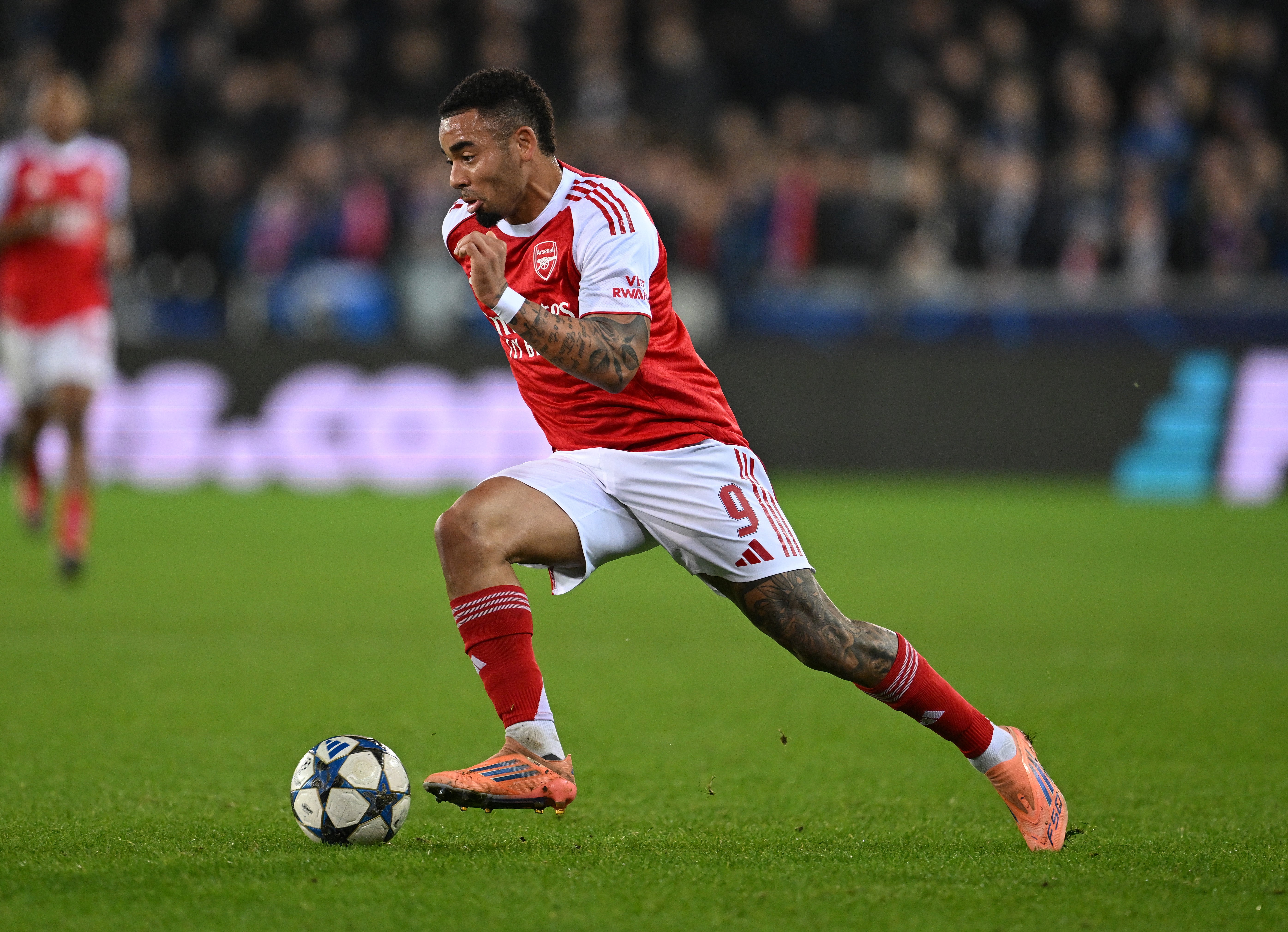 <p>Gabriel Jesus returned from 11 months out on Wednesday</p>