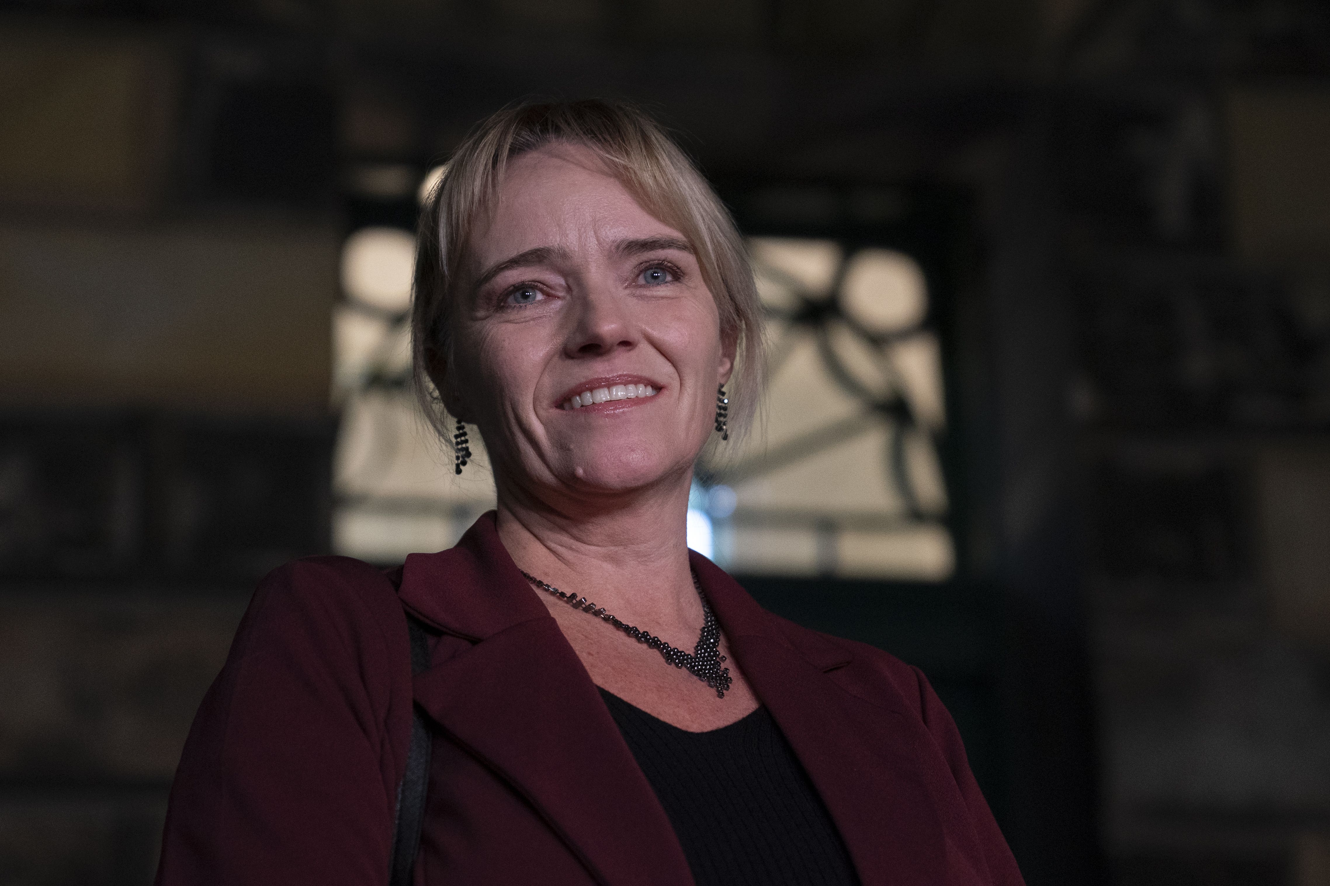 Nurse Sandie Peggie took NHS Fife to an employment tribunal (Jane Barlow/PA)