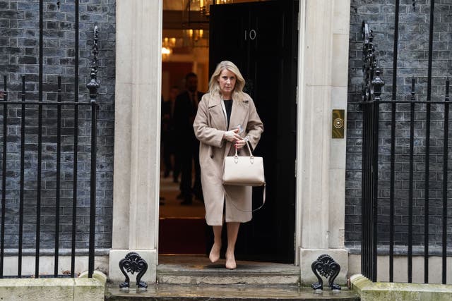 Nationwide chief executive Dame Debbie Crosbie has been appointed by the Chancellor as the new women in finance champion to replace Aviva boss Dame Amanda Blanc when she steps down after five years in the role (PA)