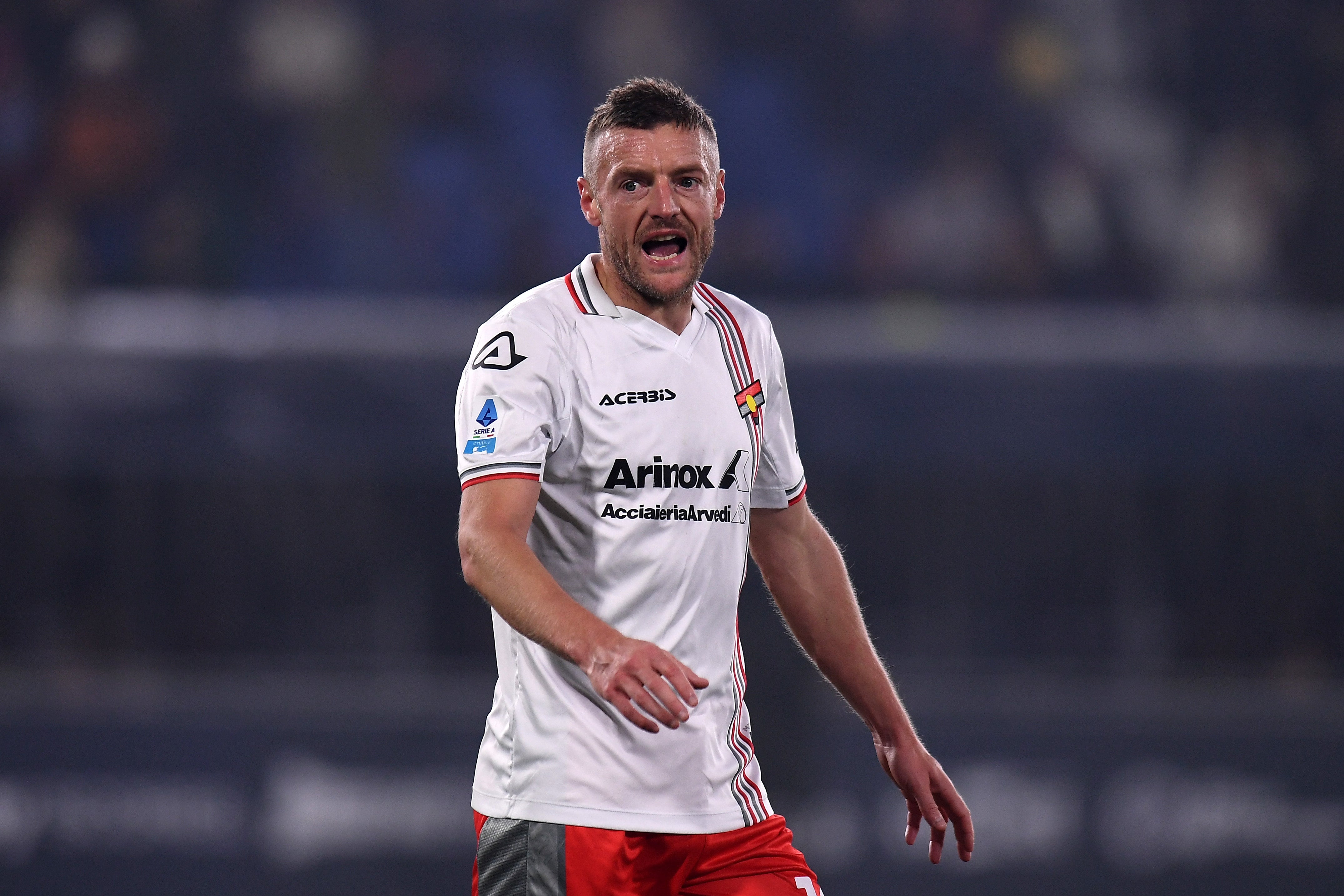 <p>Jamie Vardy has been named Serie A Player of the Month for November</p>