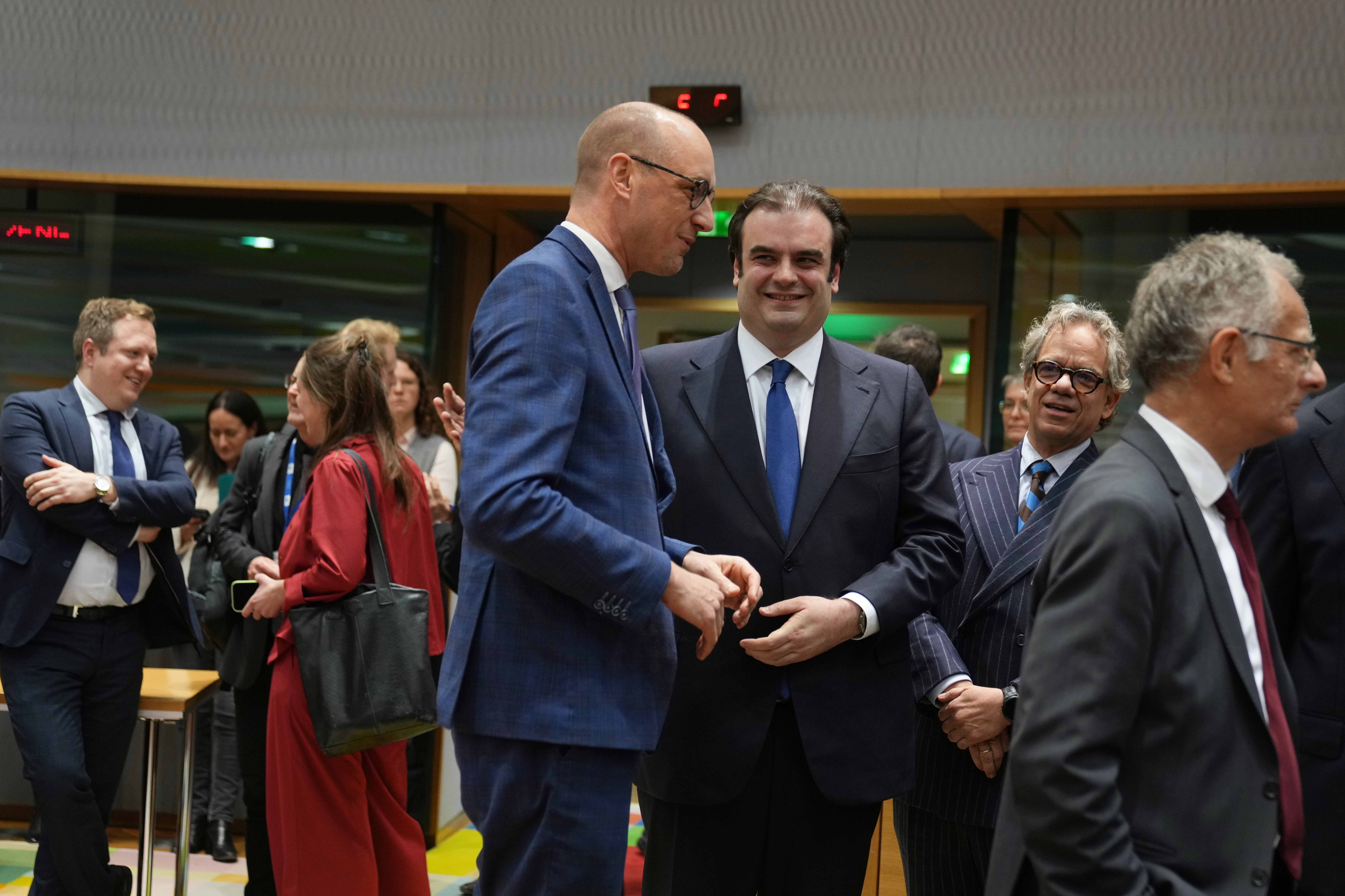 Belgium Eurozone Finance Ministers