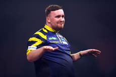 Luke Littler kicks off World Championship title defence with comfortable win