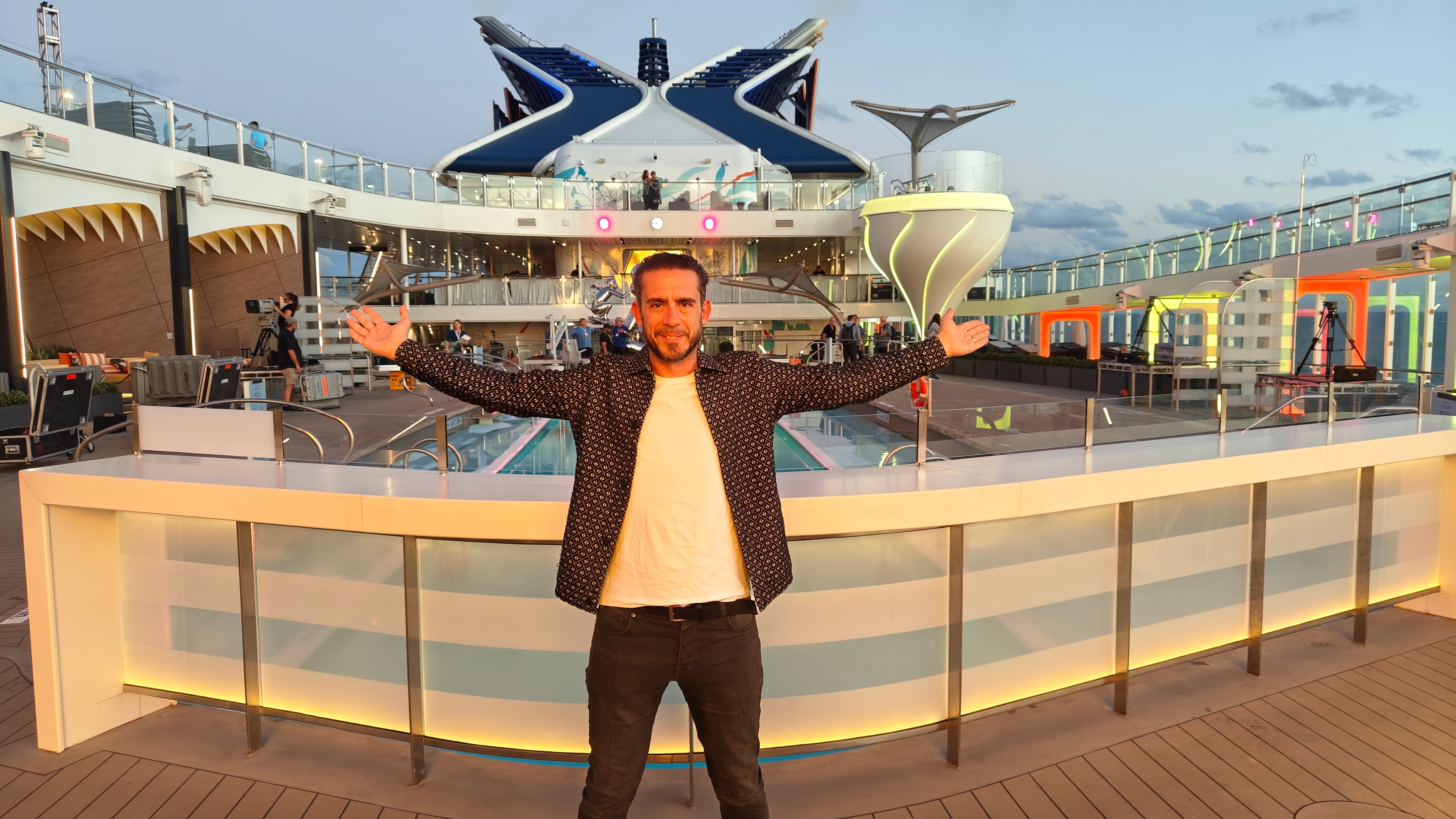 Marc Shoffman explored the secret and serene spaces on Celebrity Xcel