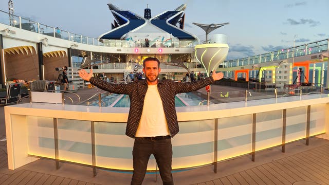 <p>Marc Shoffman explored the secret and serene spaces on Celebrity Xcel</p>