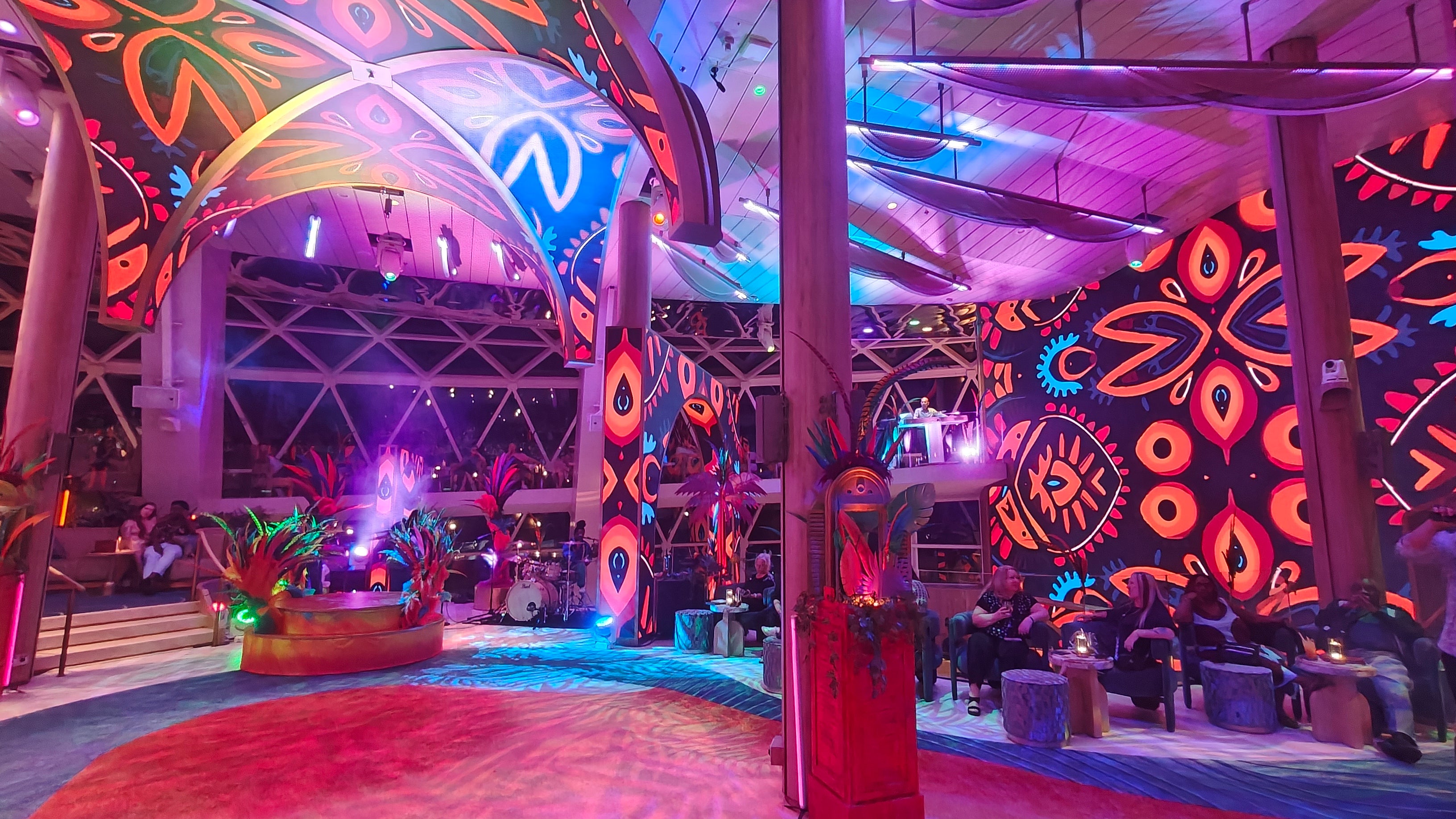 The market at Celebrity Xcel is full of color