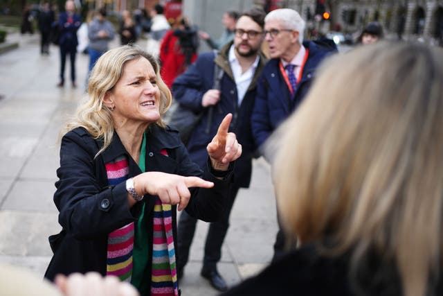 Kim Leadbeater said it is possible that the assisted dying Bill is being sabotaged by opponents in the Lords (Jordan Pettitt/PA)