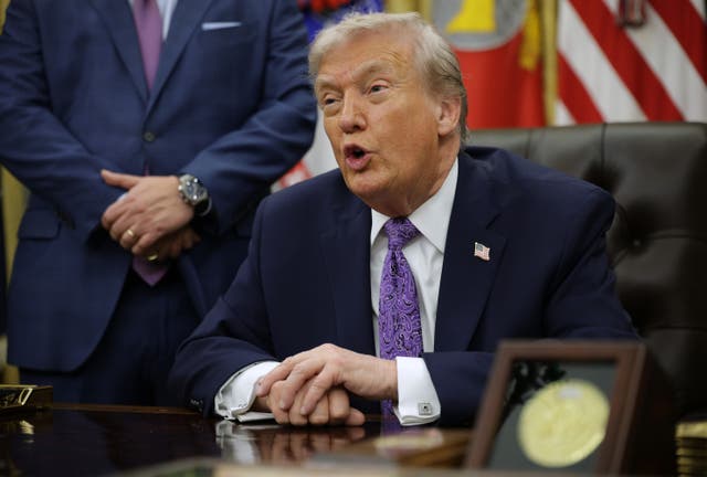 <p>President Donald Trump claimed to be nonplussed by Indiana Republicans moving to reject the redistricting push in their state for which he had campaigned</p>