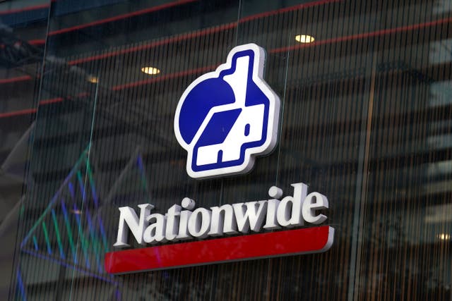 Nationwide Building Society has been fined £44 million by the UK’s financial watchdog for financial crime failures (Mike Egerton/PA)
