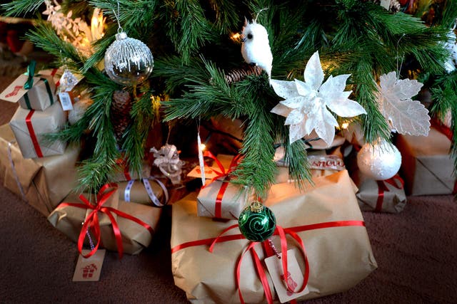This year many households are cutting back on Christmas spending, Yorkshire Building Society said (Nick Ansell/PA)